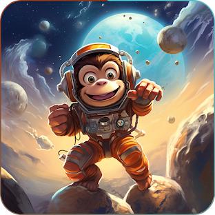 Planet Jumper:Monkey Astronaut